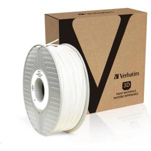 Verbatim 55501 3D нишка, PRIMALLOY, 2, 85mm, 500g, 72m, Бял (White) (55501)