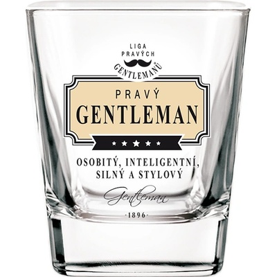 Nekupto Sklenice na whisky Pravý gentleman 220 ml