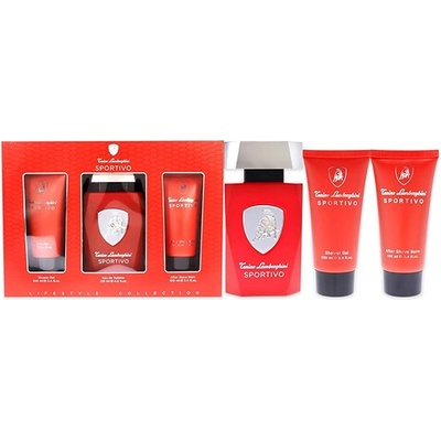 Tonino Lamborghini Sportivo подаръчен комплект с тоалетна вода 125 мл и душ гел 100 мл за мъже 1 бр