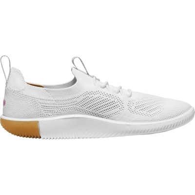 Keen dámske vychádzkové topánky KNX KNIT LACE WOMEN biela hnedá