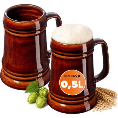 Kadax Pivní krýgle 2 x 500 ml