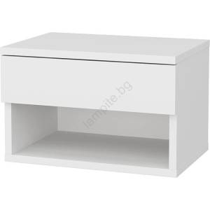 ASIR GROUP Нощно шкафче vetra бяло (as3266)