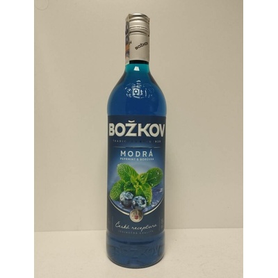 Božkov Modrá 19% 1 l (holá láhev)