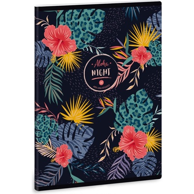 ARS UNA Sešit Aloha Night A5 čtverečkovaný