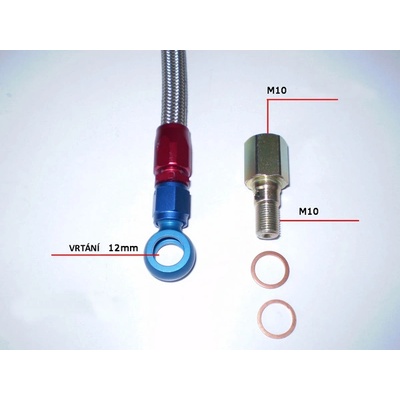Turbo Parts Přívodní hadice na olej VW Corrado / Golf 3 / Passat VR6