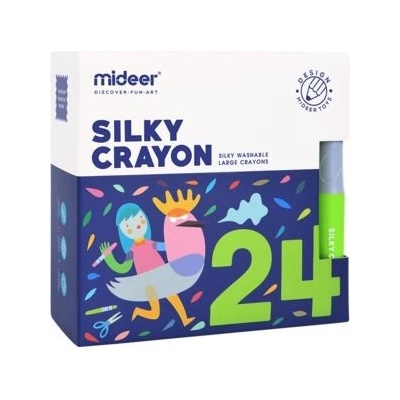Mideer sada farebných voskoviek 24 MD4067