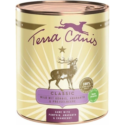 Terra Canis Game with pumpkin amaranth & cranberry 800 g