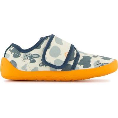 Affenzahn Детски пантофи Affenzahn Kid's Slippers Cotton Movy Slippers - Bunny / Mint - размер 28 (EU) (702-3996-0218)
