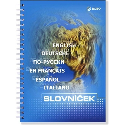 Slovníček s boční vazbou A5