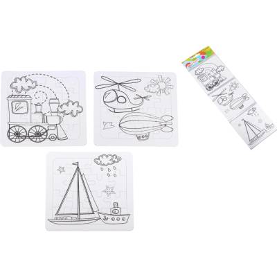 Vyfarbovacie puzzle
