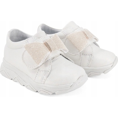 Kornecki 6610 dívčí polobotky boty bílé