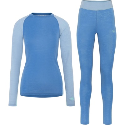Kari Traa Дамско мериносово термобельо Kari Traa Women's Kaia Set Merino base layer - Sea (115-2569-0312)