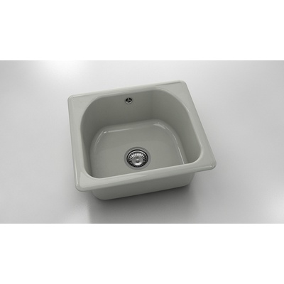 FAT Mивка Classic 207, Polymer marble, 13 Инокс, с включен сифон