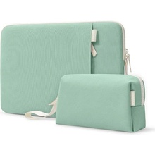 Tomtoc puzdro Lady Sleeve with Pouch pre Macbook Pro/Air 13" - Turquoise A23C2T1