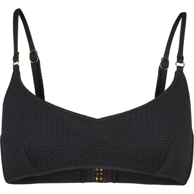 Seafolly Дамско бикини горнище Seafolly Women's Sea Dive Bralette Bikini top - Black - размер 44 (EU) (150-2461-0417)