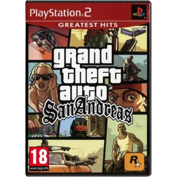 Image 1 of Rockstar Games Grand Theft Auto San Andreas (PS2)
