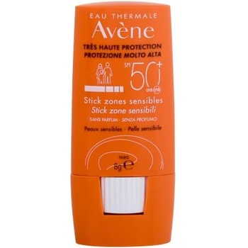 Avène Stick Zones Sensibles SPF 50+ слънцезащитен стик за чувствителни зони 8 g