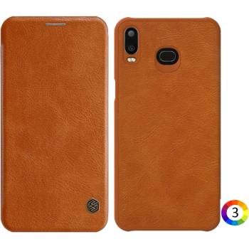 Image 1 of Samsung Galaxy A6s Nillkin Кожен Калъф и Протектор