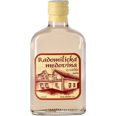 Radomilická medovina světlá 200ml