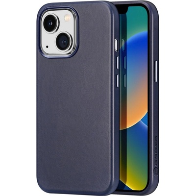 Dux Ducis Кожен кейс Dux Ducis Naples за iPhone 14 Plus, съвместим с MagSafe, син (6934913034668)