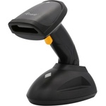 Equip Баркод скенер Equip 351026, 2D, CMOS, 220 сканирания в сек. , 15cm растояние на сканиране, безжичен, USB, до 20 часа време на работа, черен