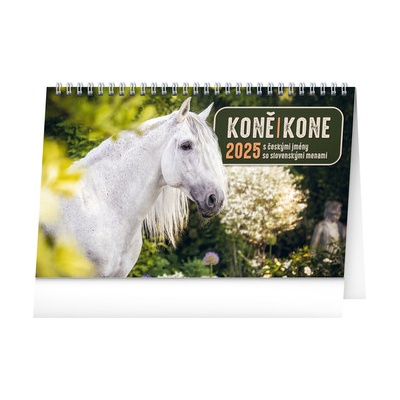 NOTIQUE Stolový Koně Kone CZ/SK 23,1 x 14,5 cm 2025