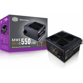 Cooler Master MWE 550 Bronze - V2 230V 550W MPE-5501-ACABW-BEU