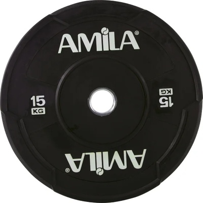 AMILA Олимпийски Гумиран Диск Amila W Bumper 15кг - 2бр