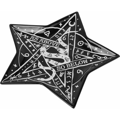 KILLSTAR чиния (декорация) killstar - Като там горе - Черен - ksra004714