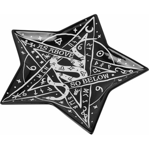 KILLSTAR чиния (декорация) killstar - Като там горе - Черен - ksra004714