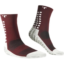 Trusox ponožky Mid-Calf Thin 3.0 3crw300lthinburgundy Burgundy