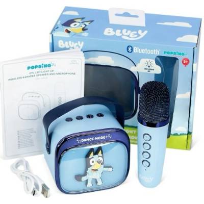 Karaoke LED reproduktor s mikrofonem OTL Bluey