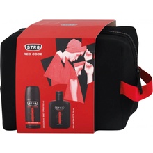 Str8 Red Code toaletní voda 100 ml + deodorant sprej 150 ml, dárková sada pro muže