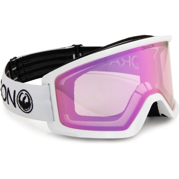 Dragon Скиорска маска Dragon DX3 OTG white/lumalens pink ion