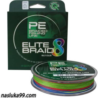 Lazer Плетено влакно Elite 8 Braid Multi Color (942407)