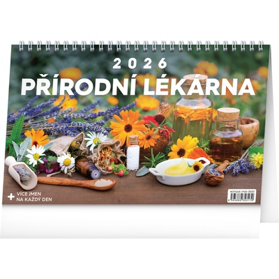 NOTIQUE Stolní Přírodní lékárna 23,1 x 14,5 cm 2026