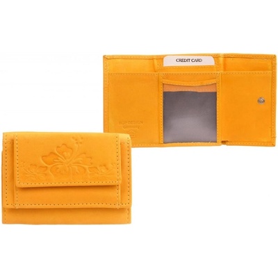 HJP Dámská malá žlutá peněženka 7116 A Yellow