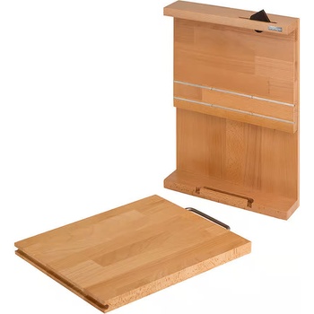 Artelegno Поставка за ножове Bologna магнитна с дъска за хранене 30 см 2 части (AL-39)