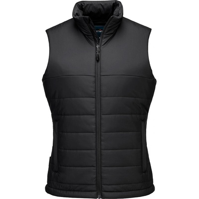 Portwest insulated baffle gilet s607 / Дамски водоустойчив елек - черен s (s607bkrs)