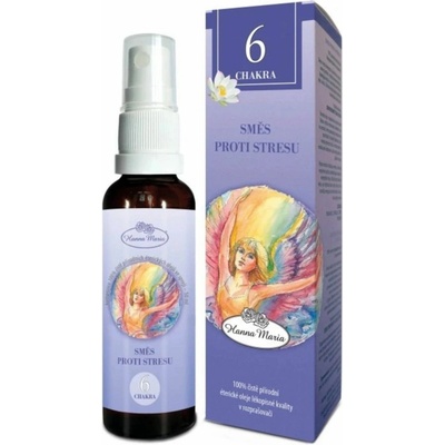 Hanna Maria Therapy esenciálny olej v rozprašovači 6. čakra proti stresu 50 ml