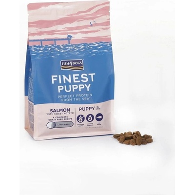 Fish4Dogs veľké pre šteniatka Finest losos so sladkými zemiakmi 1,5 kg