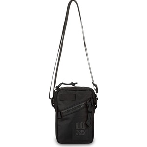 Topo Designs Чанта за рамо Topo designs Mini Shoulder Bag - Black / Black / Black - размер 1 l (510-5450-0411)