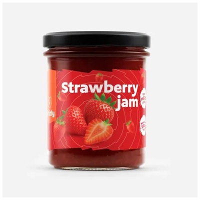 GRIZLY Jahodový džem s extra kúskami ovocia 200 g