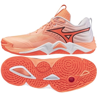 Mizuno WAVE MOMENTUM ELITE Oranžová Bílá Černá