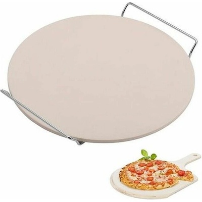 Plastimex kámen d33cm na pečení pizzy WESTMARK, kulatý, keramika