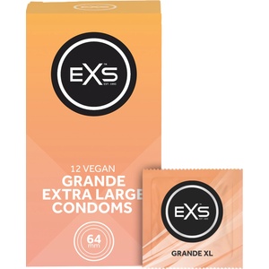 EXS Condoms Grande 64mm 12 pack