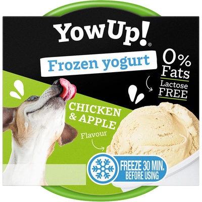 Dairy pet Yow Up! YOWUP Frozen Yoghurt zmrzlinový jogurt s příchutí kuřete a jablka 110 g