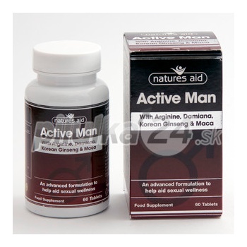 Natures Aid Active Man 60 cps.