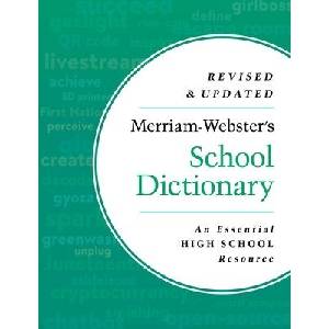 MW SCHOOL DICTIONARY | MERRIAM WEBSTER (ISBN: 9780877797494)
