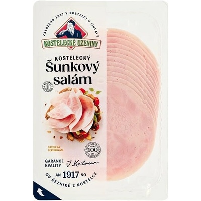 Kostelecké Uzeniny Kostelecká šunková saláma 0,100 kg